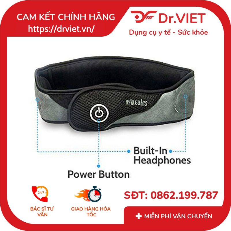 Máy massage mắt Homedics TA-MSKV100BK-EU 17 Máy massage mắt Homedics TA-MSKV100BK-EU