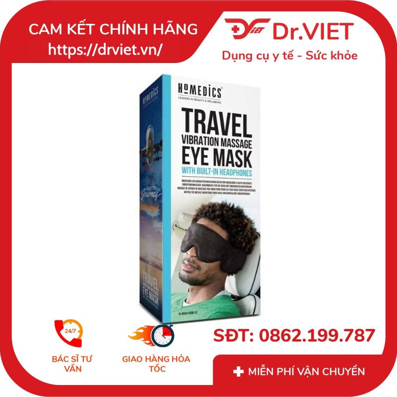 Máy massage mắt Homedics TA-MSKV100BK-EU 14 Máy massage mắt Homedics TA-MSKV100BK-EU