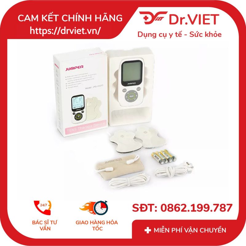 Máy massage vật lý trị liệu TENS Jumper JPD-ES210 11 Máy massage vật lý trị liệu TENS Jumper JPD-ES210