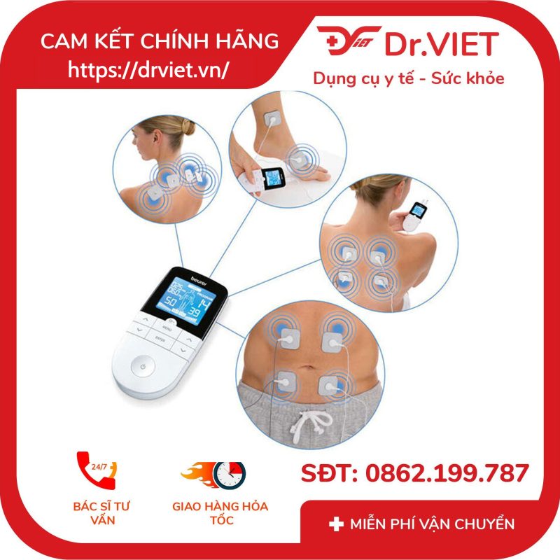 Máy massage xung điện Beurer EM49 11 Máy massage xung điện Beurer EM49