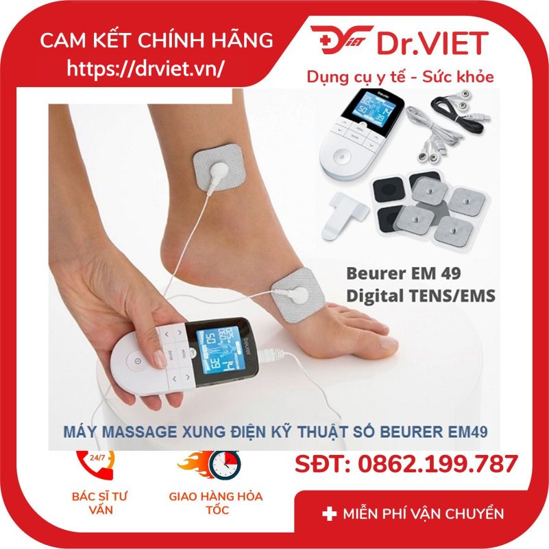 Máy massage xung điện Beurer EM49 16 Máy massage xung điện Beurer EM49