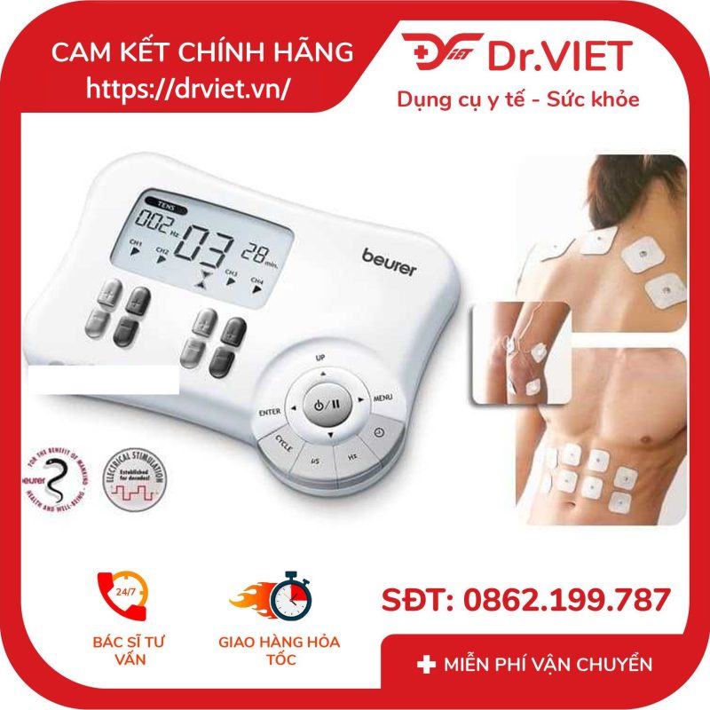 Máy massage xung điện Beurer EM80 11 Máy massage xung điện Beurer EM80
