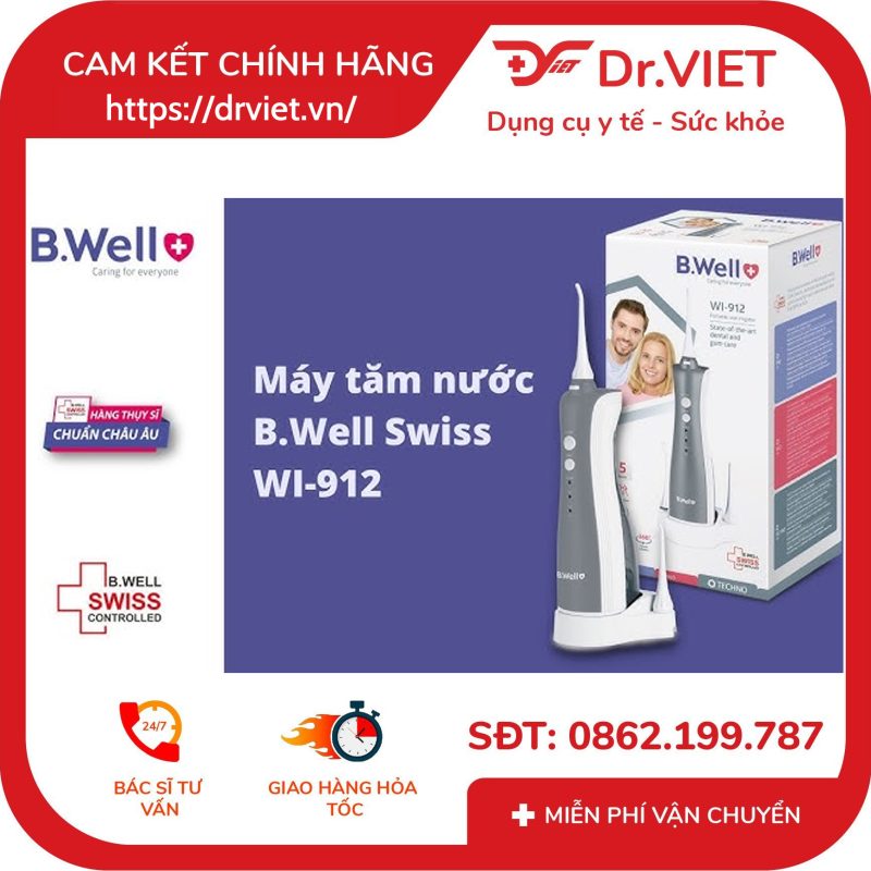 Máy tăm nước B.Well Swiss WI-912