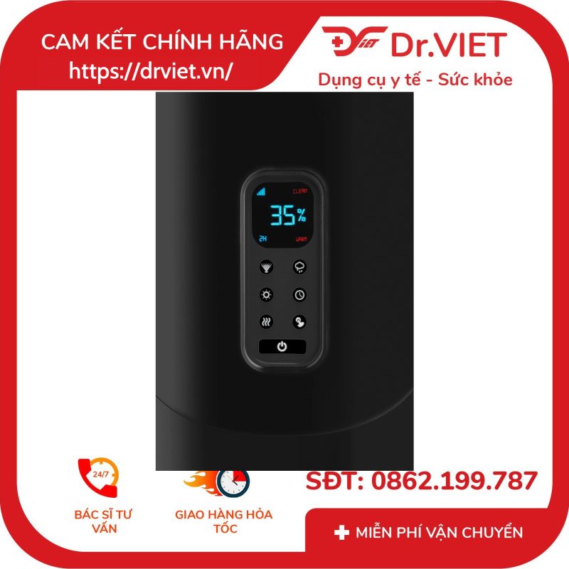Máy tạo ẩm công nghệ siêu âm khử khuẩn Homedics 1449558 12 Máy tạo ẩm công nghệ siêu âm khử khuẩn Homedics 1449558