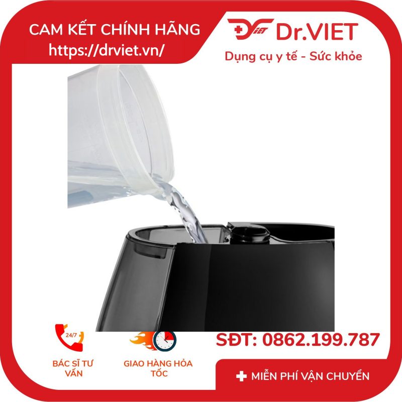 Máy tạo ẩm công nghệ siêu âm khử khuẩn Homedics 1449558 15 Máy tạo ẩm công nghệ siêu âm khử khuẩn Homedics 1449558