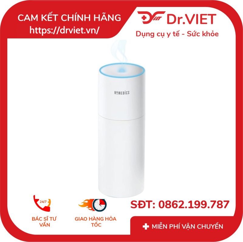 Máy tạo ẩm mini công nghệ siêu âm Homedics UHE-CMP15-WT