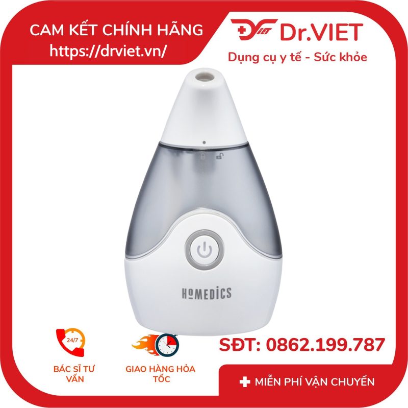 Máy tạo ẩm siêu âm khử khuẩn Homedics UHE-CM15-SO