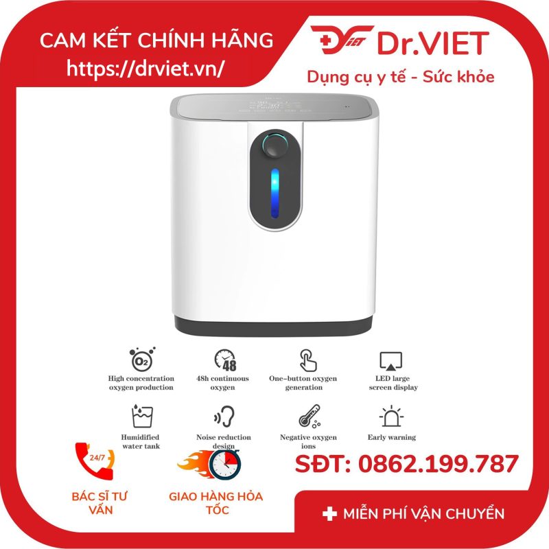 Máy tạo oxy 7 lít HIDGEEM Plus 16 Máy tạo oxy 7 lít HIDGEEM Plus