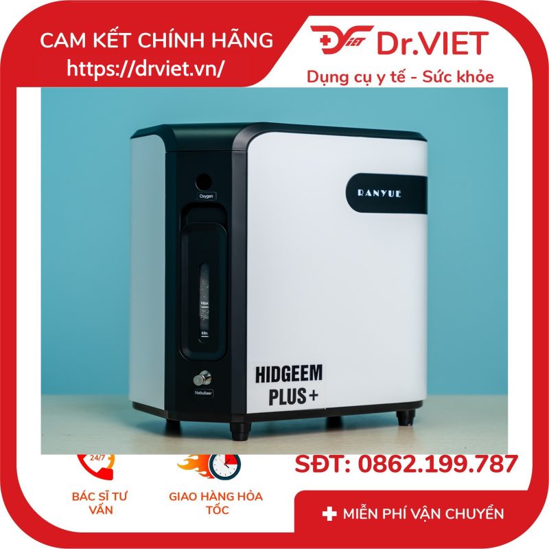 Máy tạo oxy 7 lít HIDGEEM Plus