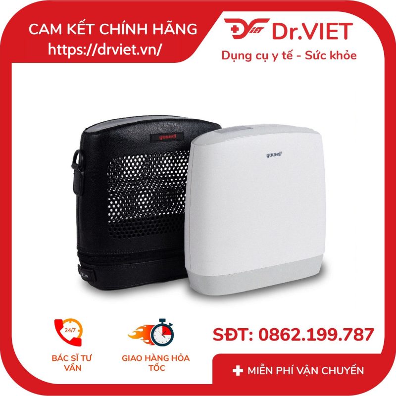 Máy tạo oxy xách tay Yuwell Spirit 3 11 Máy tạo oxy xách tay Yuwell Spirit 3