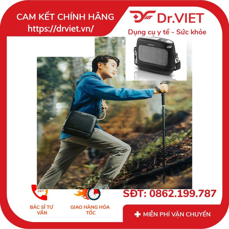 Máy tạo oxy xách tay Yuwell Spirit 3 13 Máy tạo oxy xách tay Yuwell Spirit 3