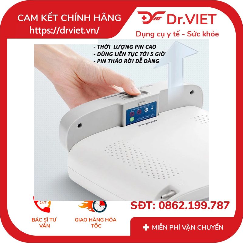 Máy tạo oxy xách tay Yuwell Spirit 3 14 Máy tạo oxy xách tay Yuwell Spirit 3