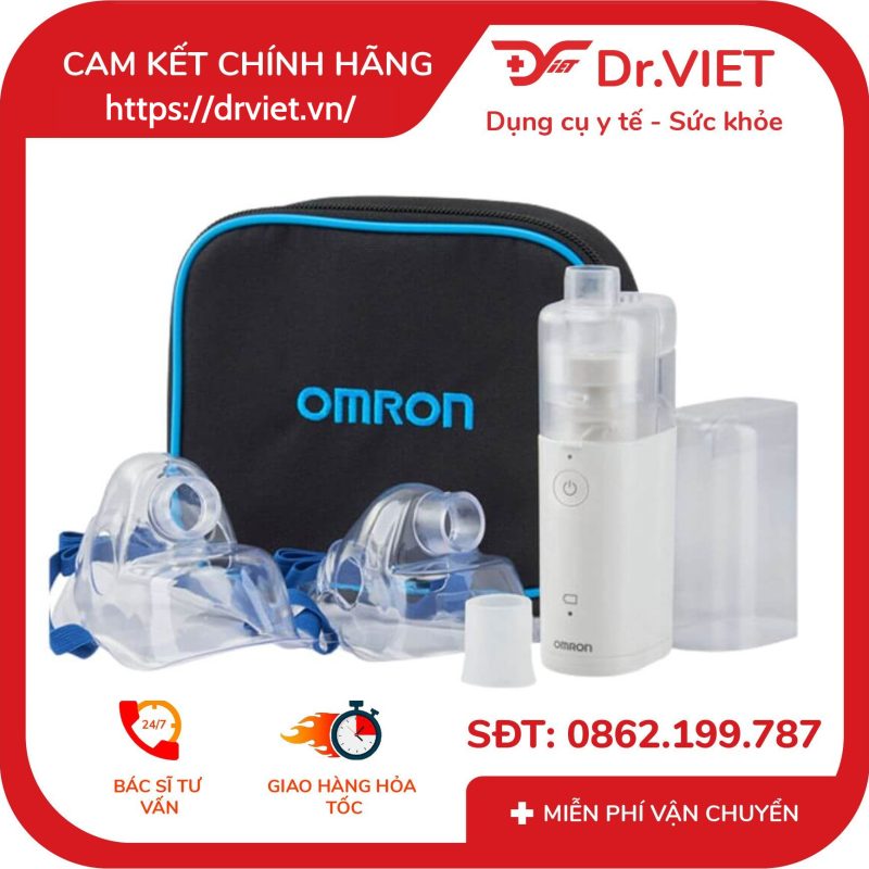 Máy xông khí dung dạng lưới Omron NE-U100 13 Máy xông khí dung dạng lưới Omron NE-U100