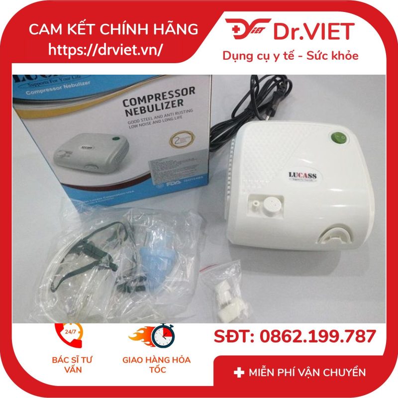 Máy xông khí dung Lucass LC 8002 11 Máy xông khí dung Lucass LC 8002