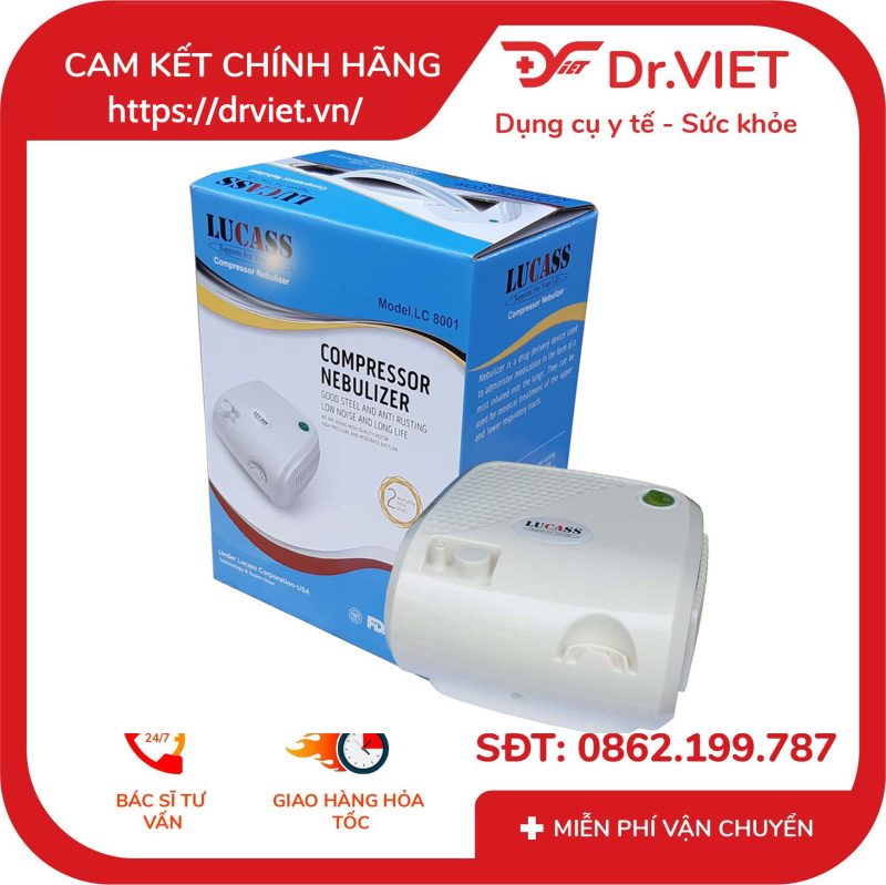 Máy xông khí dung Lucass LC 8002
