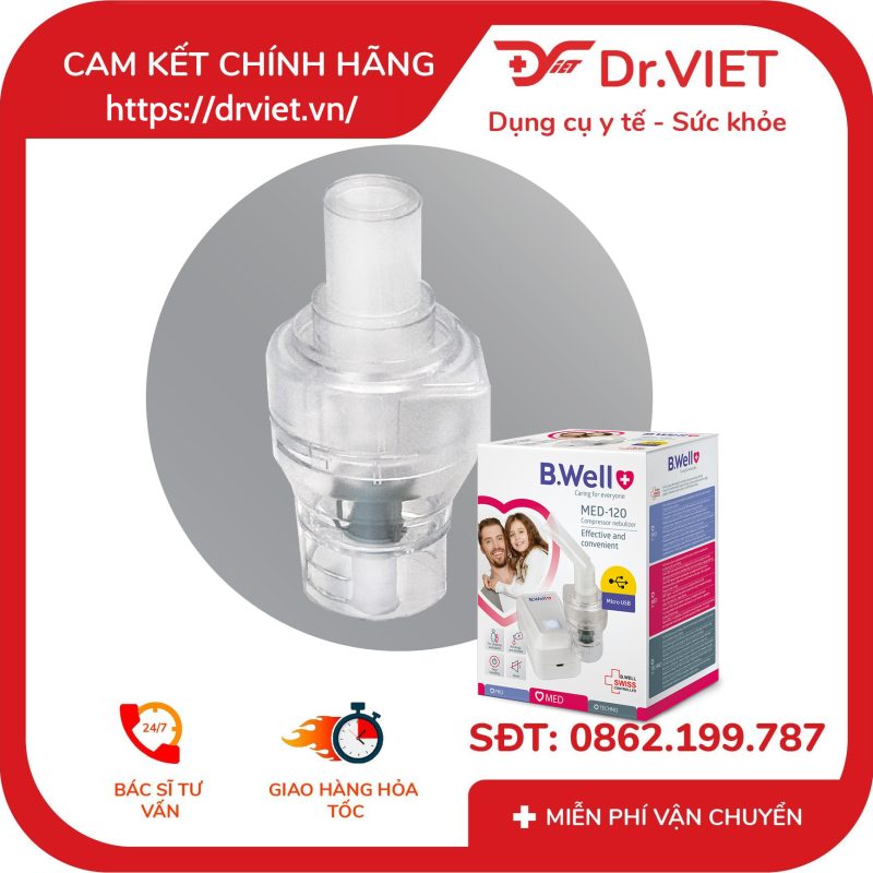 Máy xông mũi họng B.Well Swiss MED-120