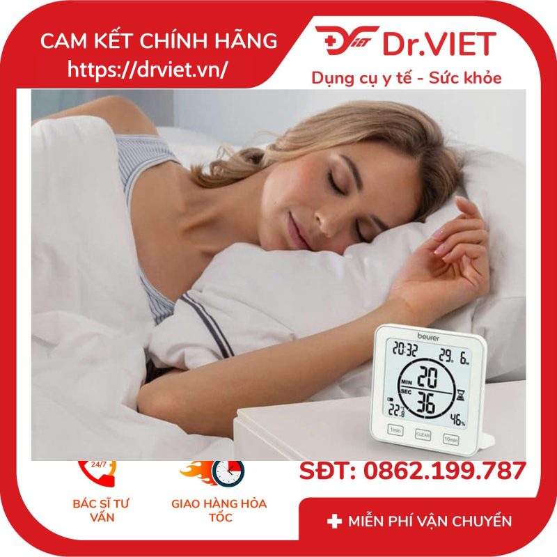 Nhiệt ẩm kế Beurer HM22 10 Nhiệt ẩm kế Beurer HM22