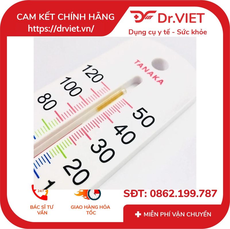 Nhiệt Ẩm Kế Cột Tanaka TH337 15 Nhiệt Ẩm Kế Cột Tanaka TH337