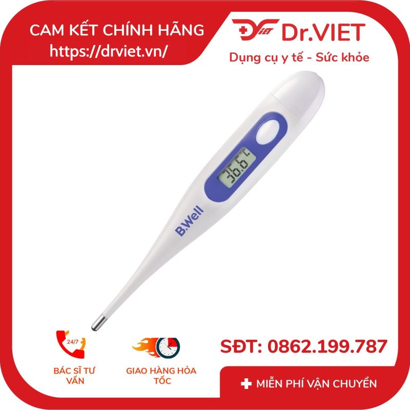 Nhiệt kế điện tử B.Well Swiss WT-03 base 10 Nhiệt kế điện tử B.Well Swiss WT-03 base