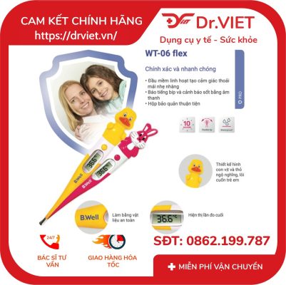 Nhiệt Kế Điện Tử B.Well Swiss WT-06 flex