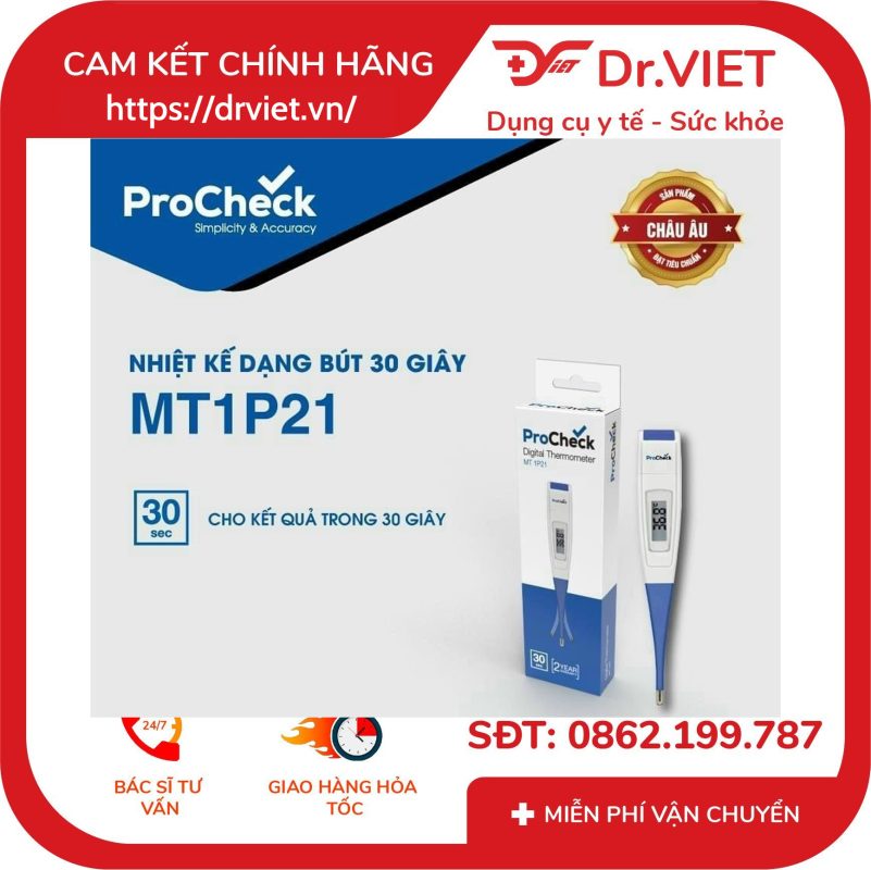 Nhiệt Kế Điện Tử Dạng Bút Procheck MT1P21 12 Nhiệt Kế Điện Tử Dạng Bút Procheck MT1P21
