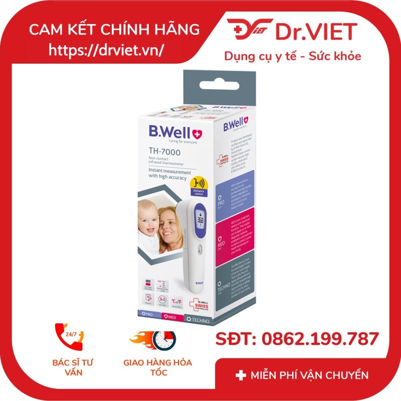 Nhiệt kế hồng ngoại B.Well Swiss TH-7000