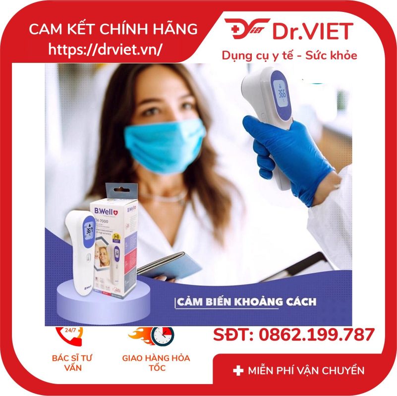 Nhiệt kế hồng ngoại B.Well Swiss TH-7000 14 Nhiệt kế hồng ngoại B.Well Swiss TH-7000