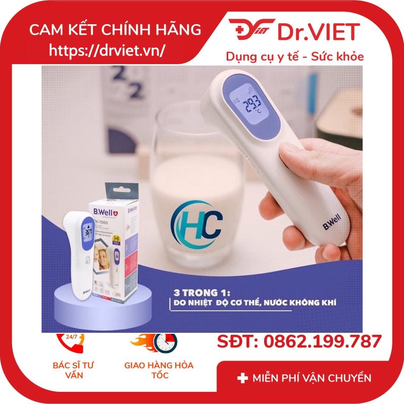 Nhiệt kế hồng ngoại B.Well Swiss TH-7000