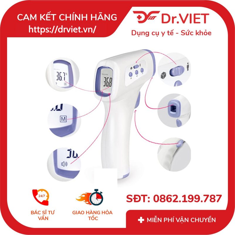 Nhiệt kế hồng ngoại B.Well Swiss WF-4000 14 Nhiệt kế hồng ngoại B.Well Swiss WF-4000