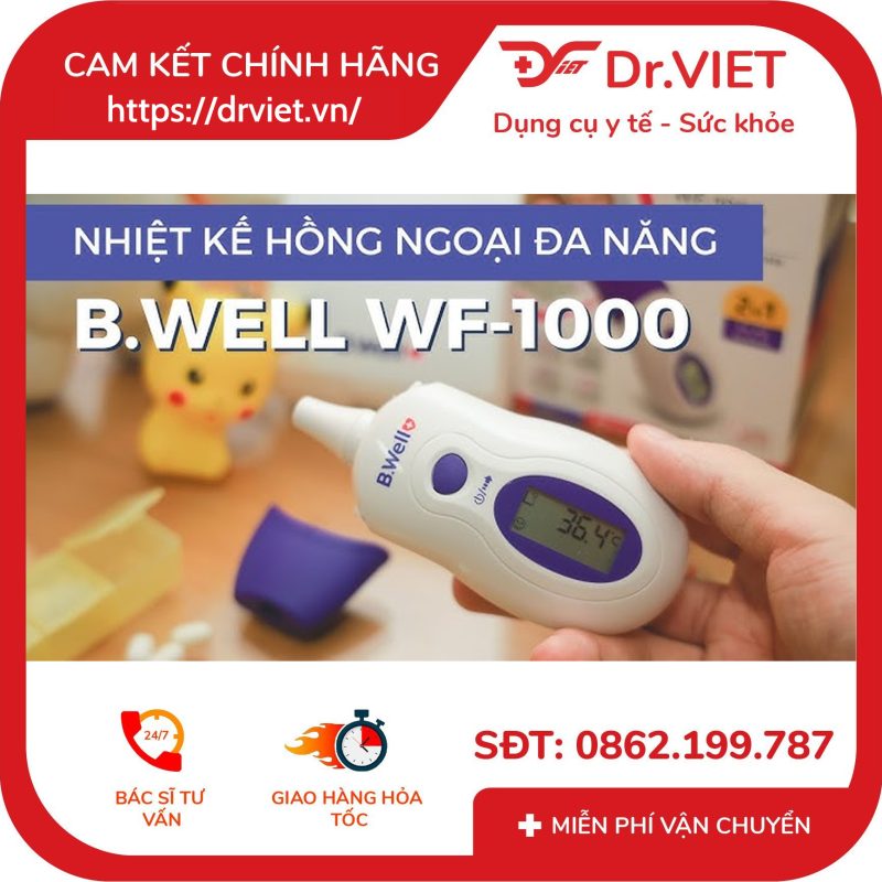 Nhiệt kế hồng ngoại đo trán B.Well Swiss WF-1000 13 Nhiệt kế hồng ngoại đo trán B.Well Swiss WF-1000