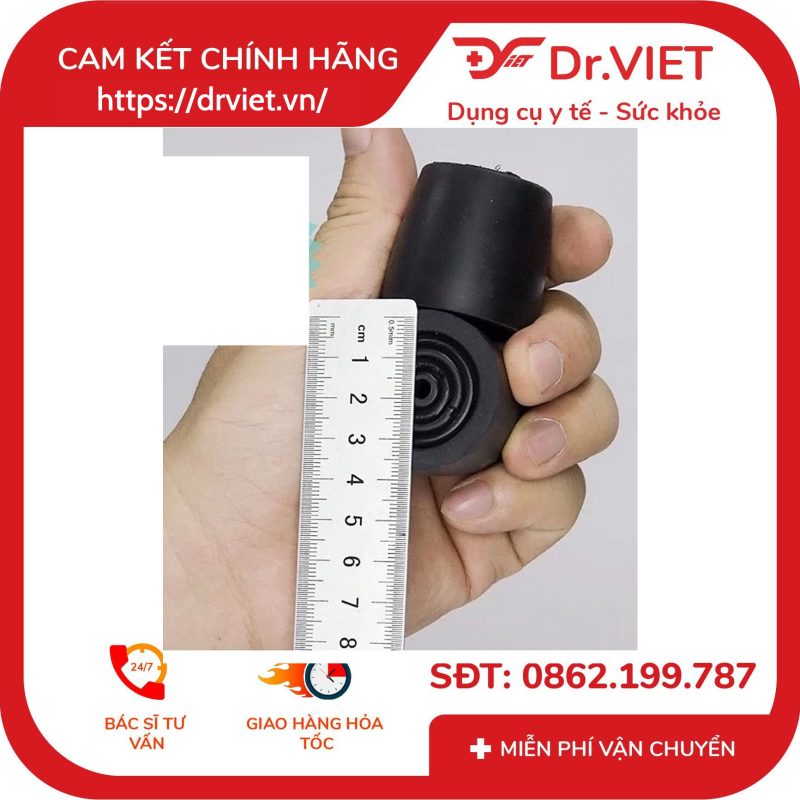 Phụ kiện Cục Đế Cao Su Khung Tập Đi 8 Phụ kiện Cục Đế Cao Su Khung Tập Đi