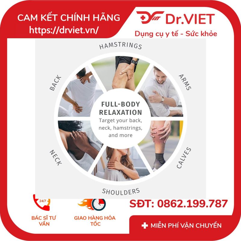 Súng massage cầm tay Homedics HHP-120 12 Súng massage cầm tay Homedics HHP-120