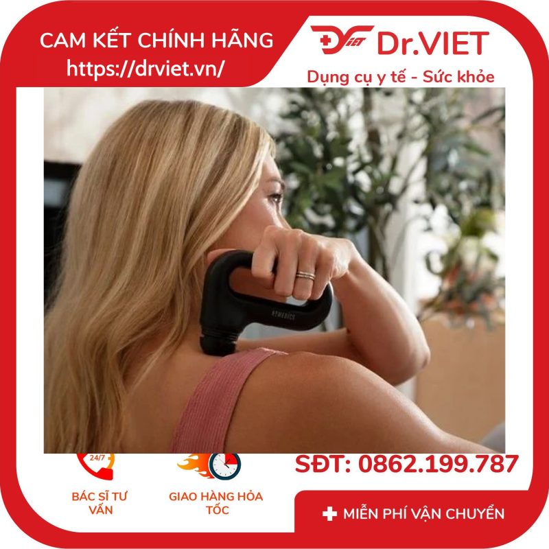 Súng massage cầm tay Homedics HHP-120 15 Súng massage cầm tay Homedics HHP-120