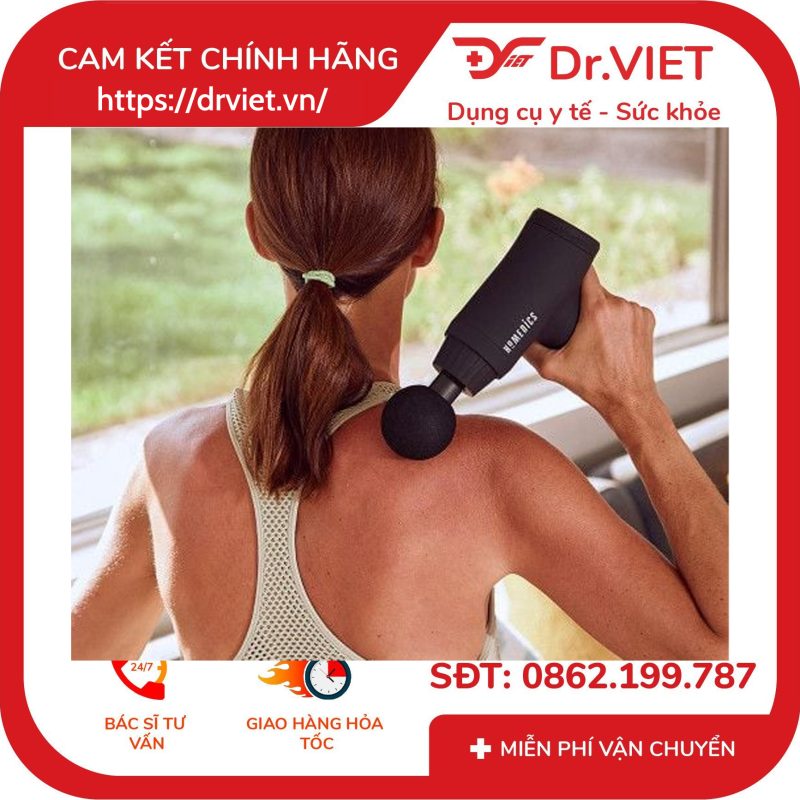 Súng massage cầm tay HoMedics HHP-745 9 Súng massage cầm tay HoMedics HHP-745