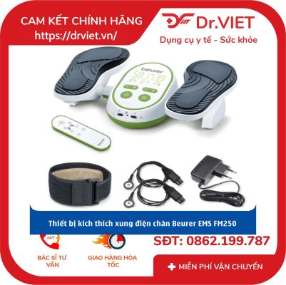 Thiết bị kích thích lưu thông bàn chân EMS Beurer FM250 17 Thiết bị kích thích lưu thông bàn chân EMS Beurer FM250