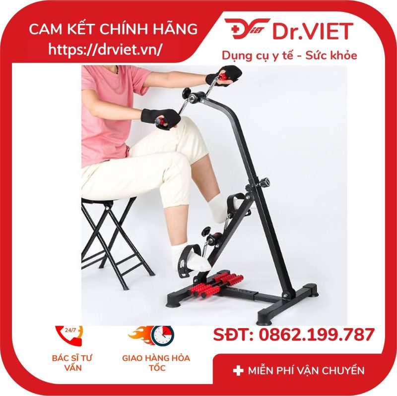 Xe đạp tập thể dục liên hoàn tay chân TD001P-6C