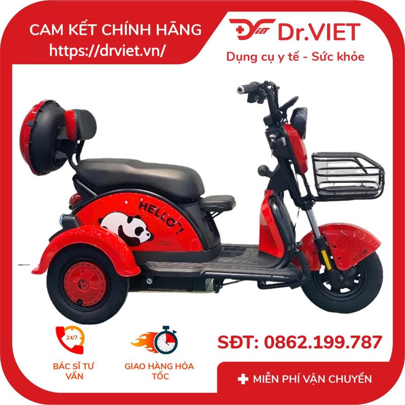 Xe điện 3 bánh mini Tajermy TJM-XT02 12 Xe điện 3 bánh mini Tajermy TJM-XT02