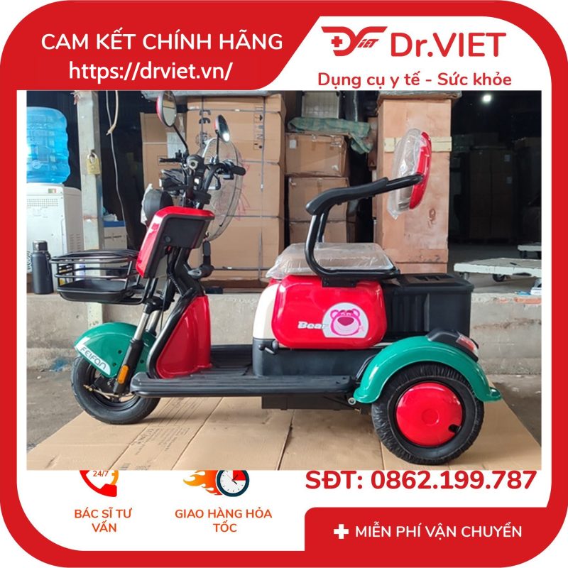 Xe điện 3 bánh Tajermy TJM-XT01 10 Xe điện 3 bánh Tajermy TJM-XT01