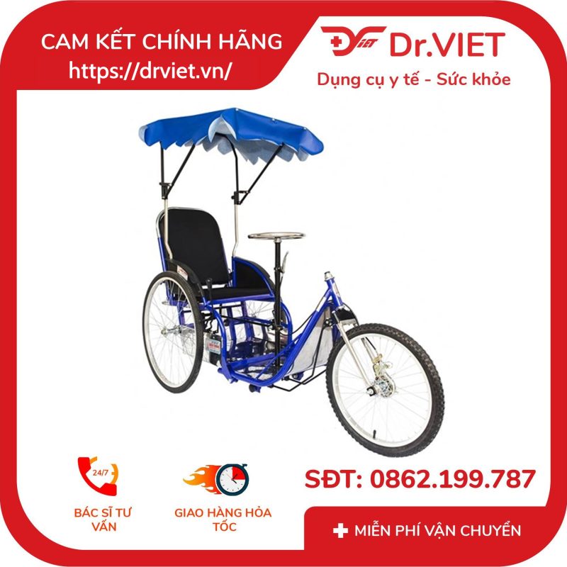 Xe lắc tay sắt sơn Kiến Tường MSP KT-X07