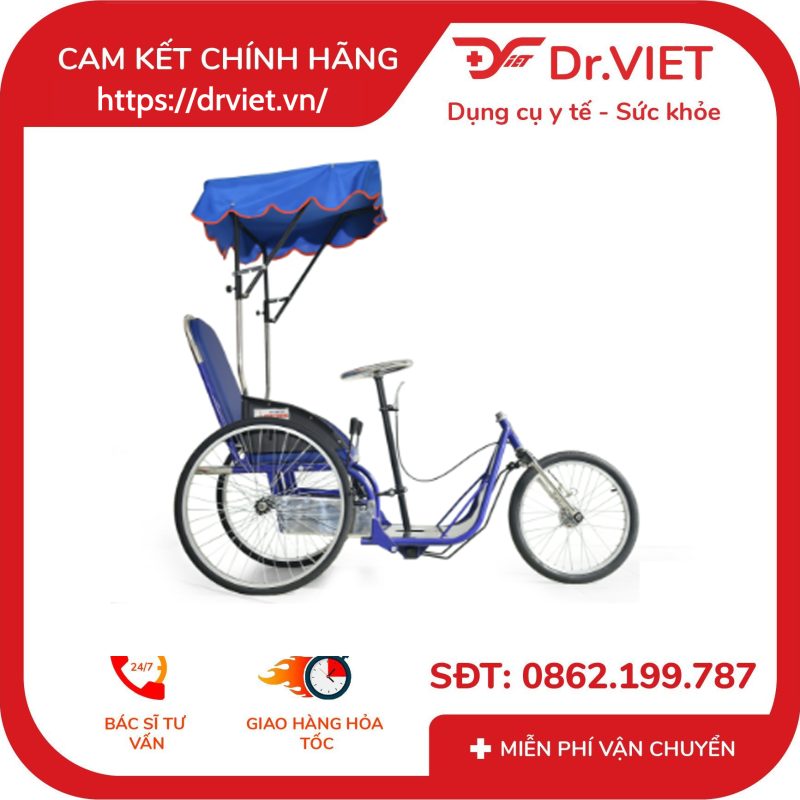 Xe lắc tay sắt sơn Kiến Tường MSP KT-X07