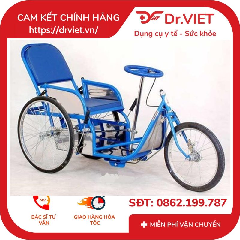 Xe lắc tay sắt sơn Kiến Tường MSP KT-X07