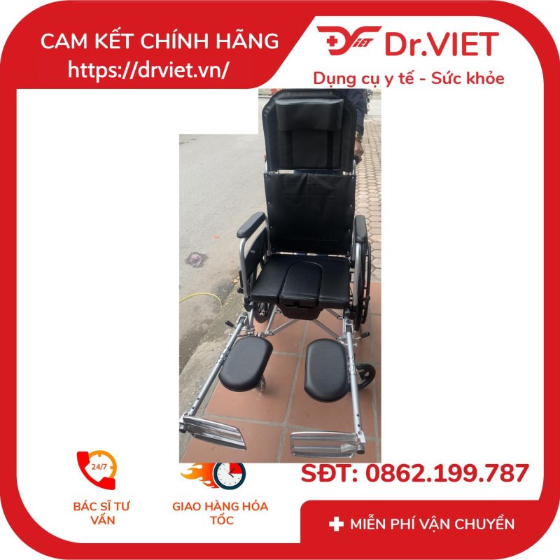 Xe lăn đa năng nhôm Lucass X-7LB (X88) 14 Xe lăn đa năng nhôm Lucass X-7LB (X88)