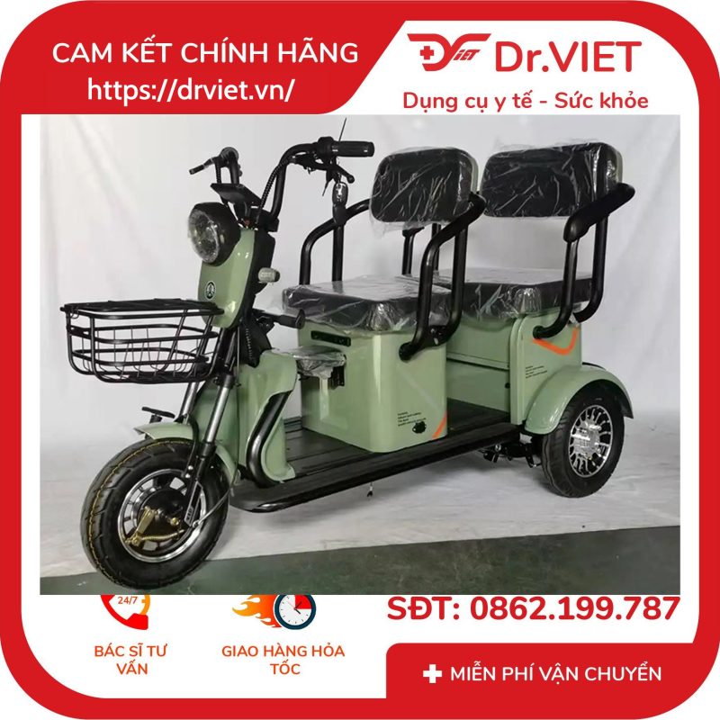 Xe lăn điện 3 bánh cao cấp Tajermy TJM-XT03 9 Xe lăn điện 3 bánh cao cấp Tajermy TJM-XT03