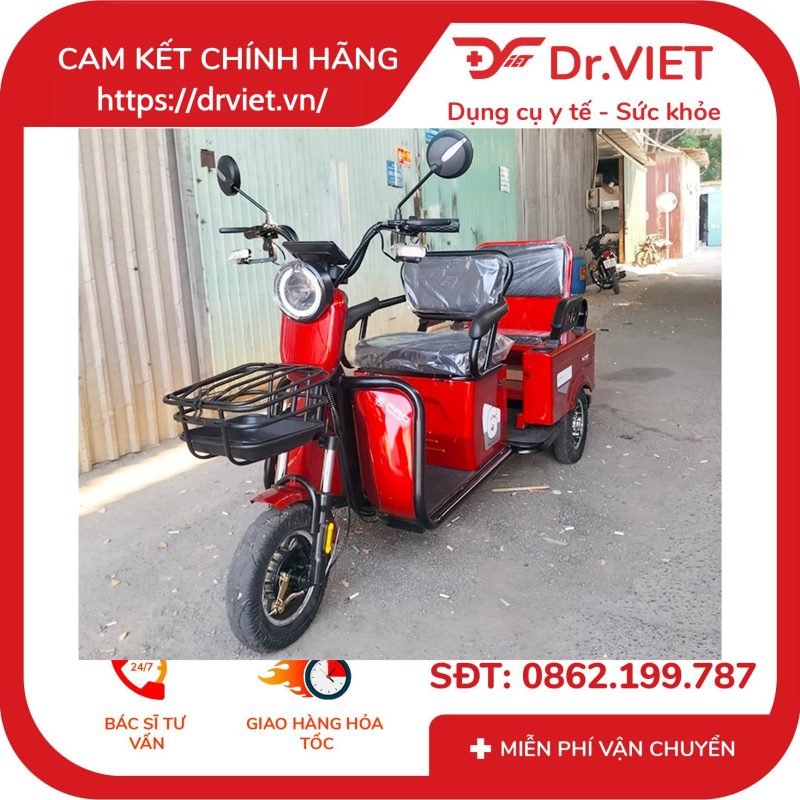 Xe lăn điện 3 bánh Tajermy TJM-XT04