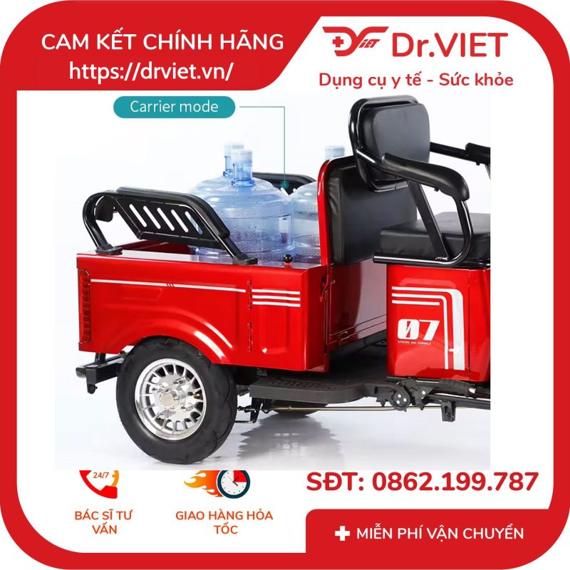Xe lăn điện 3 bánh Tajermy TJM-XT04