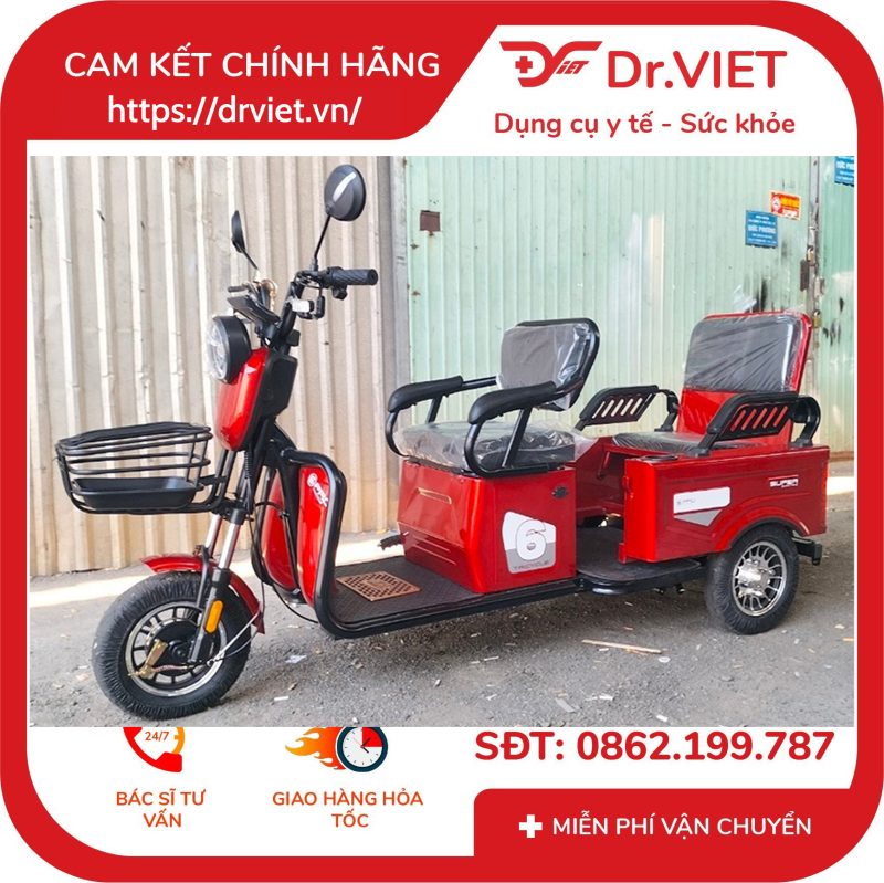 Xe lăn điện 3 bánh Tajermy TJM-XT04