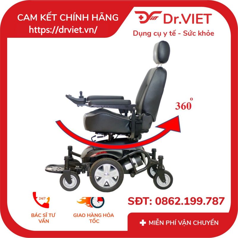 Xe lăn điện Eurocare Inspire 369