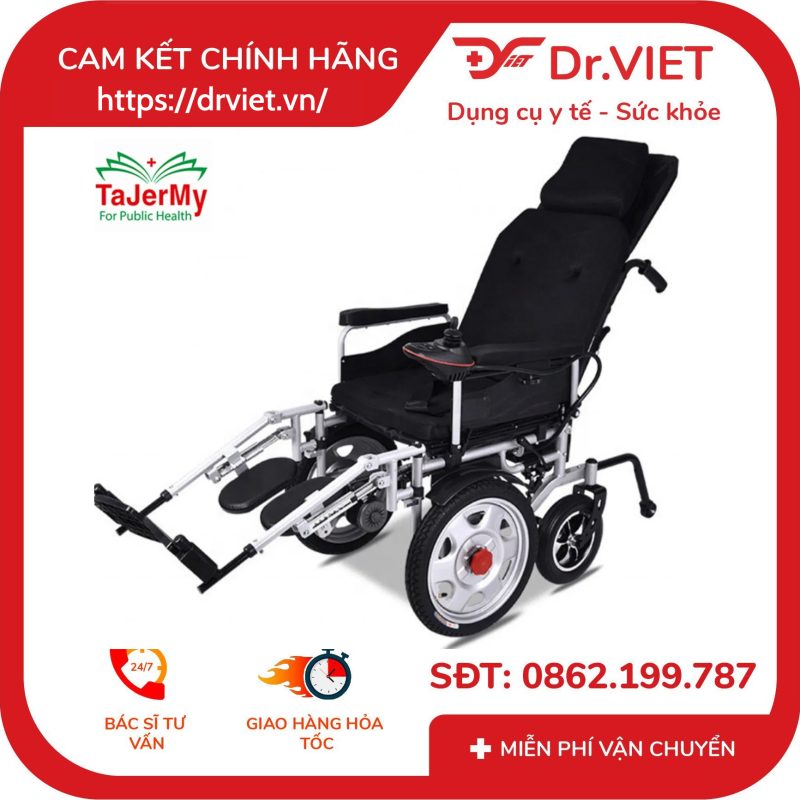 Xe lăn điện ngã nằm Tajermy TJM-XD05