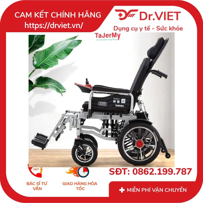 Xe lăn điện ngã nằm Tajermy TJM-XD05