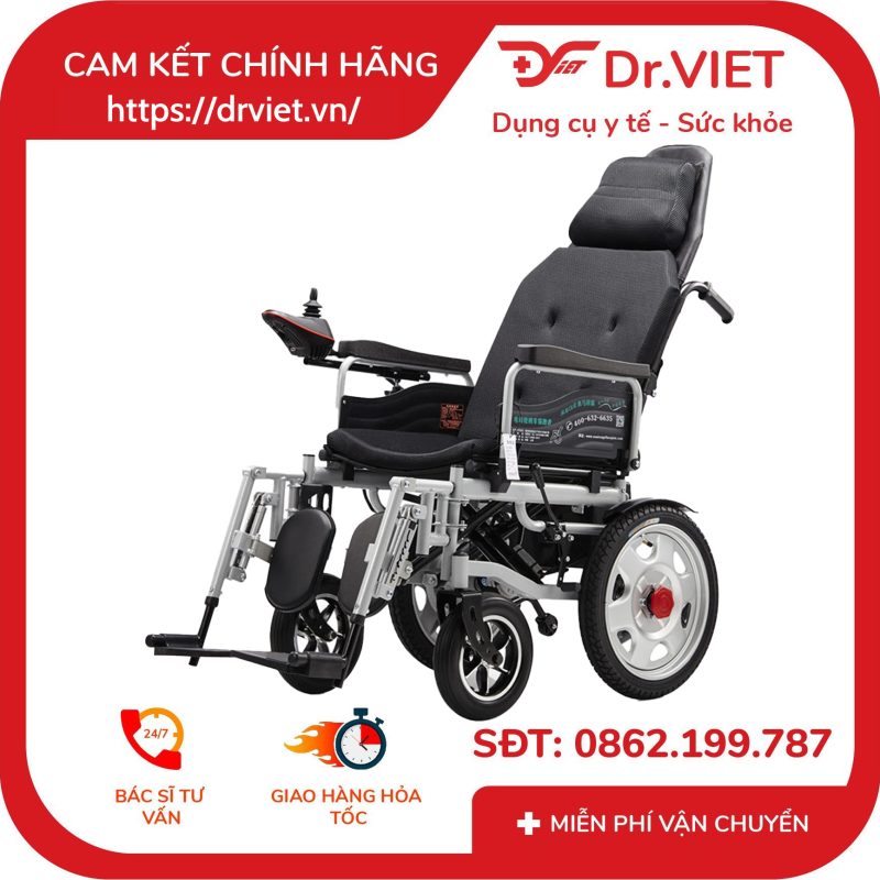 Alternative view of Xe lăn điện ngã nằm Tajermy TJM-XD05